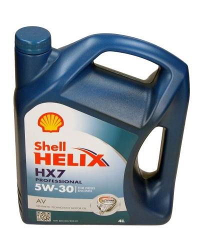 SHELL OLEJ SHELL 5W30 4L AV HELIX HX7 PROFESSIONAL C3 / 502.00 505.00 505.01