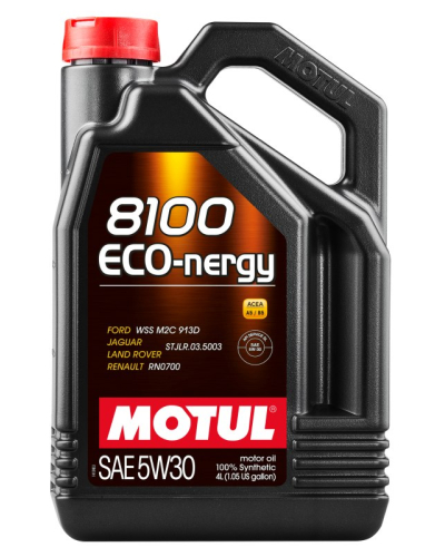 MOTUL OLEJ MOTUL 5W30 4L 8100 ECO NERGY / SL / A5/B5 / WSS M2C 913D / RN0700 / STJLR.03.5003 / HONDA / VOLVO