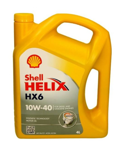 SHELL OLEJ 10W40 4L HELIX HX6 SN/CF/ 229.3/ RN700/ 502.00 505.00