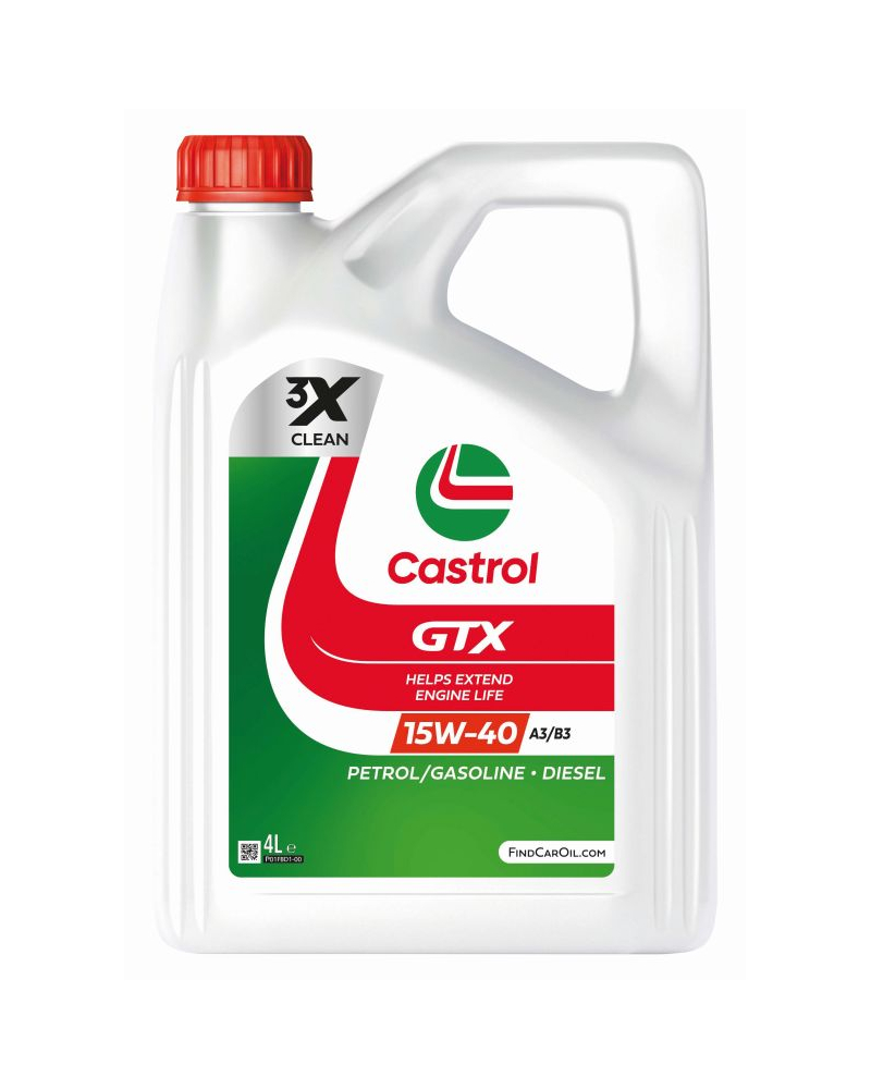 CASTROL OLEJ CASTROL 15W40 4L GTX / A3/B4 / SP / 229.1 / 501.01 505.00 / 9.55535-D2