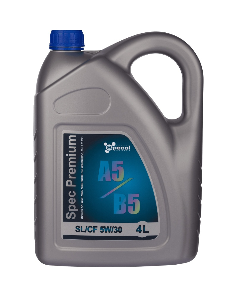SPECOL OLEJ SPECOL 5W30 4L PREMIUM A5/B5 / SL/CF / WSS M2C 913D / RN0700 / STJLR.03.5003