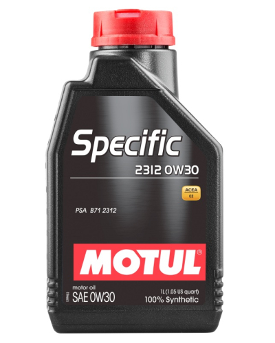 MOTUL OLEJ 0W30 1L SPECIFIC 2312/ PSA B712312/ DPF C2