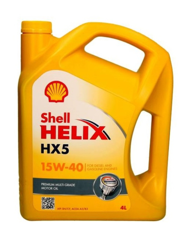 SHELL OLEJ 15W40 4L HELIX HX5 SL/CF