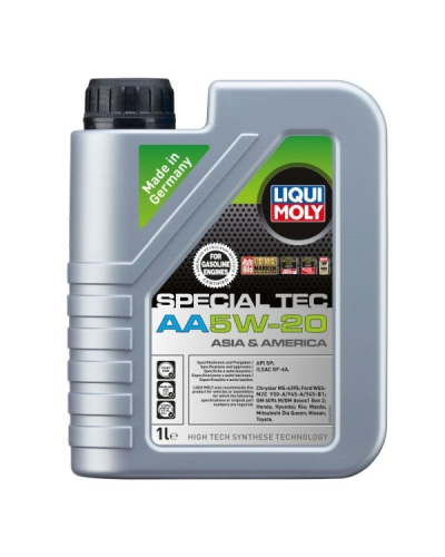 LIQUI MOLY OLEJ LIQUI MOLY 5W20 1L SYNT. SPECIAL TEC AA / GF-5 / WSS M2C 945 A / MS-6395