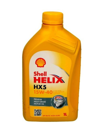 SHELL OLEJ 15W40 1L HELIX HX5 SL/CF