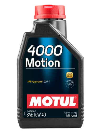 MOTUL OLEJ 15W40 1L 4000 MOTION/ 229.1