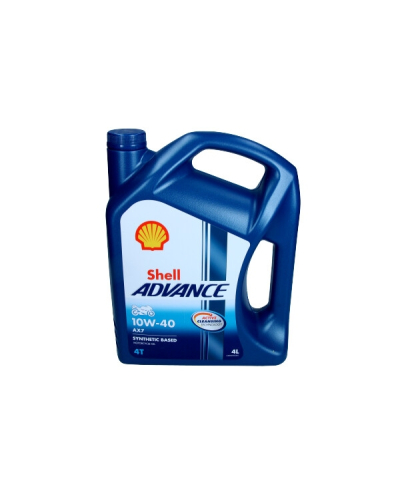 SHELL OLEJ 10W40 4L ADVANCE 4T AX7/ MOTOCYKLE