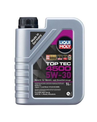 LIQUI MOLY OLEJ LIQUI MOLY 5W30 1L TOP TEC 4500 C1 / WSS-M2C 934-B / MITSUBISHI / MAZDA