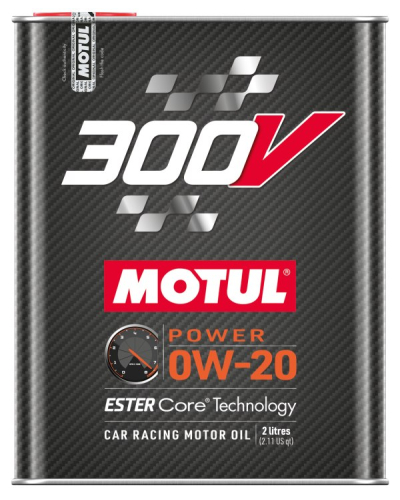MOTUL OLEJ 0W20 2L 300V POWER/ ESTER CORE TECHNOLOGY