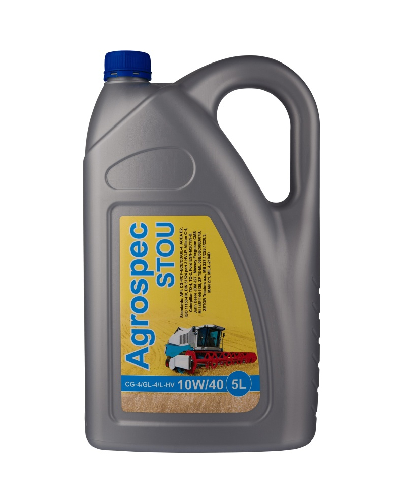 SPECOL OLEJ SPECOL 10W40 5L AGROSPEC STOU CG-4 / 227.1 228.1 228.3 / MAN 271