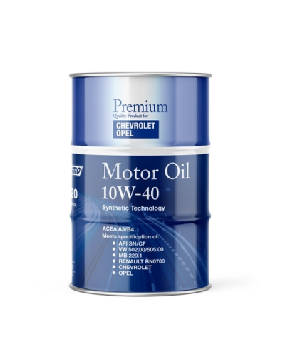 FANFARO (OLEJE DEDYKOWANE) OLEJ DO OPEL/CHEVROLET 10W40 208L / SN/CH-4 / A3/B4 / 502.00 505.00 / 229.1 229.3 / 0710 / B71 2294