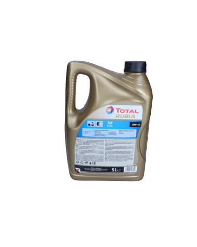 TOTAL OLEJ TOTAL 10W40 5L RUBIA 8600 E9/E7 / 228.5 / VDS-3 / 3277 / RLD-2 / LDF-3 / DAF LONG DRAIN