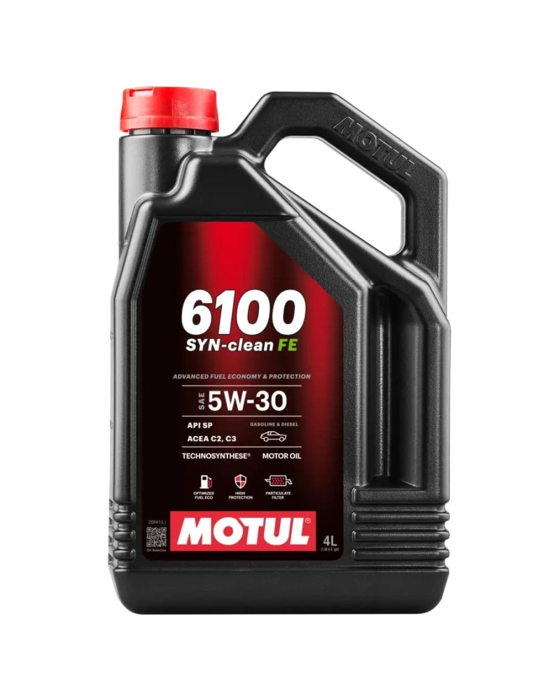 MOTUL OLEJ 5W30 4L 6100 SYN-CLEAN FE/ C2/C3/ SP