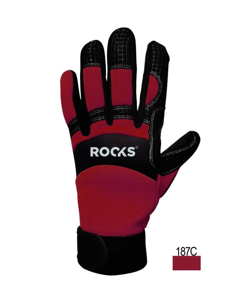 ROOKS RĘKAWICE ROBOCZE STRONG GARAGE, ROZMIAR L, 9"