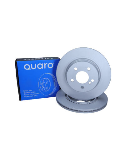 QUARO TARCZA HAMULCOWA MERCEDES TYŁ W204 07- Z POWŁOKĄ ANTYKOROZYJNĄ